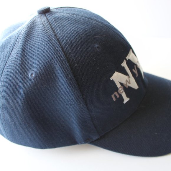 Cap/Hat New York City Manf. NYC 1664, Inc. Blue/Gray/ White Colors - Picture 6 of 9